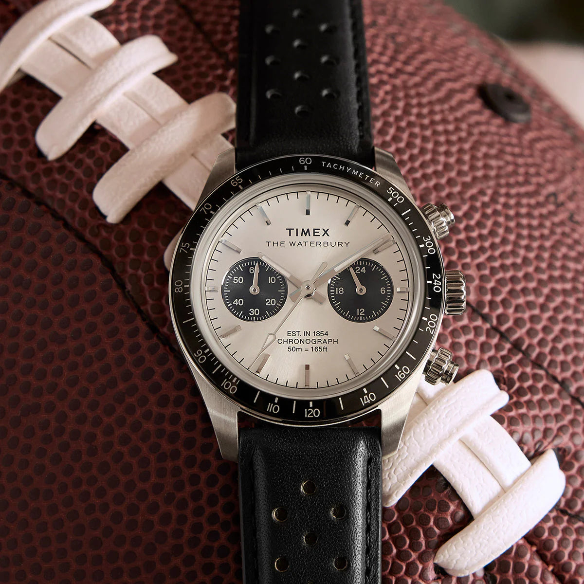 Timex® Waterbury Heritage Chronograph Panda