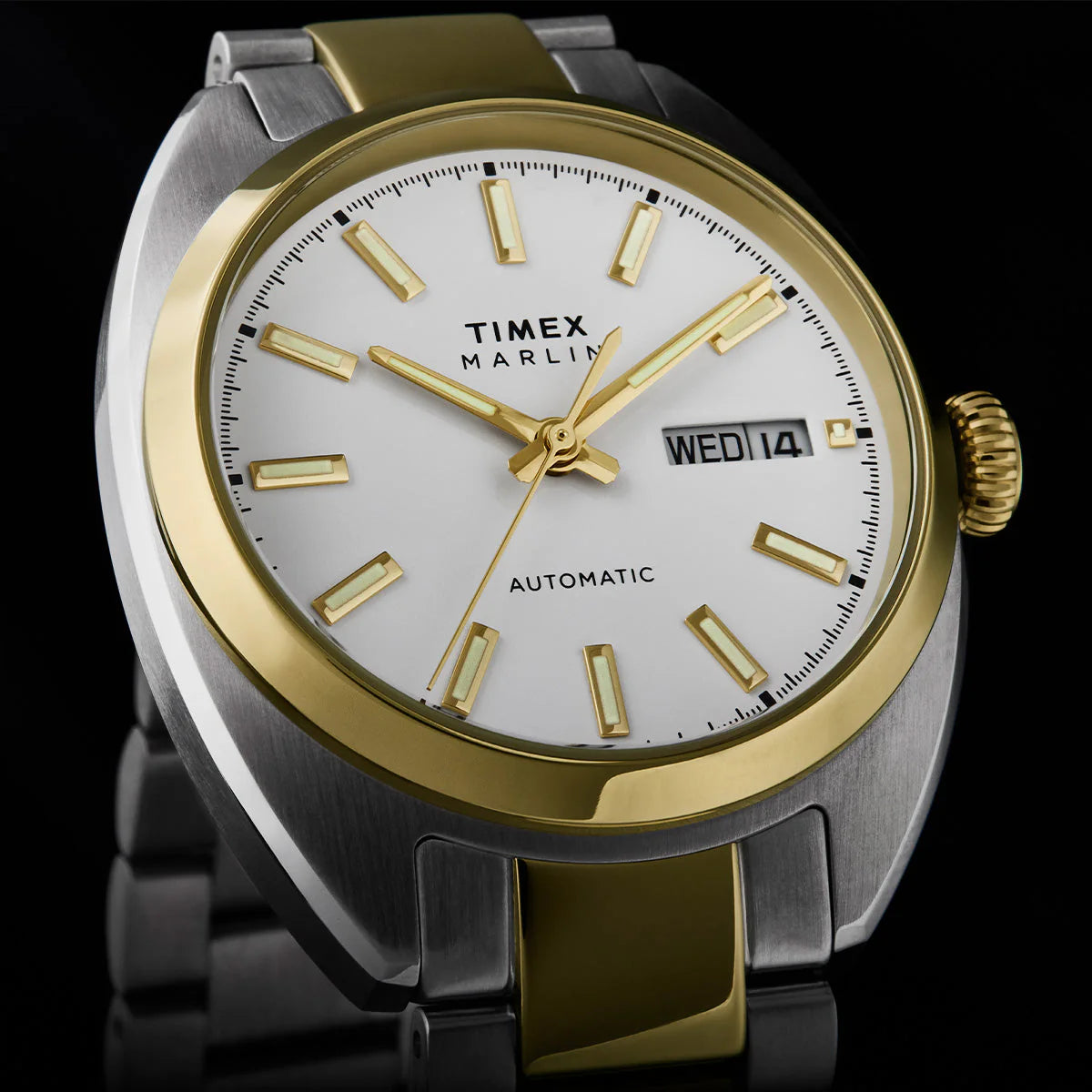 Timex Marlin® Draper Automatic 37mm Two Tone watch