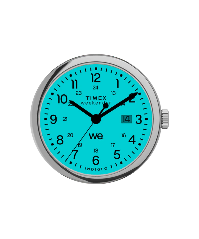 Timex® Weekender 37mm Fabric Strap Watch | Black