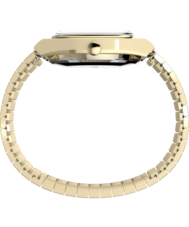 Timex® Automatic 1983 E Line 34mm Gold Tone Expansion Band Watch