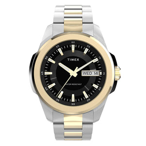 Essex Avenue Day-Date 45mm Stainless Steel Band  TW2Y35300