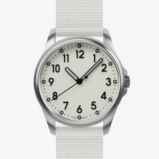 Mudita Radiant Natural White Automatic Watch