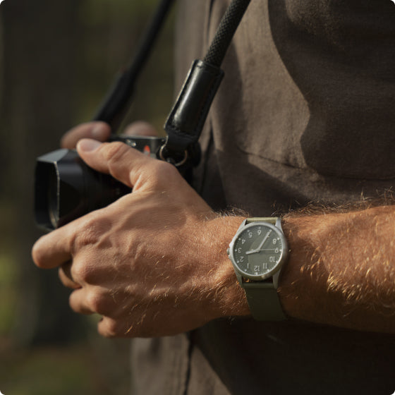 Mudita Radiant Moss Green Automatic Watch