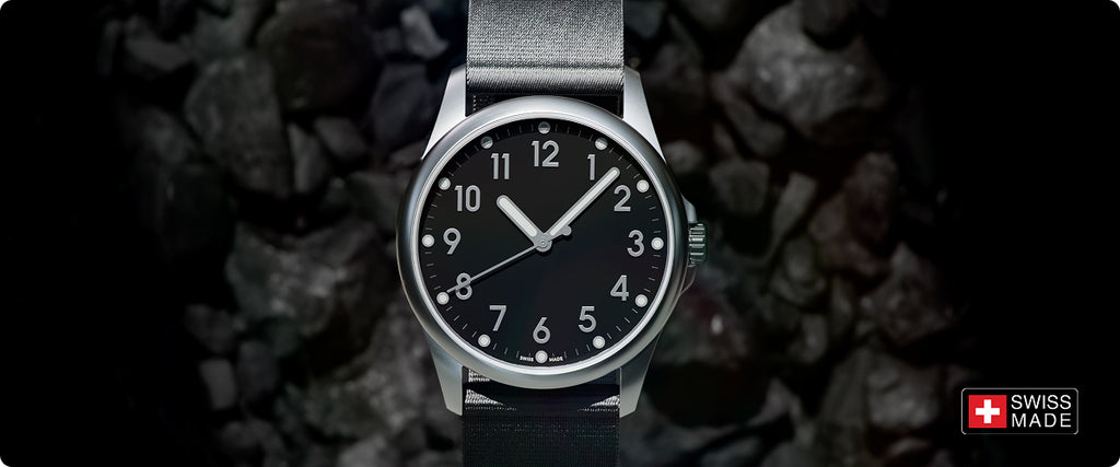 Mudita Radiant Charcoal Black Automatic Watch