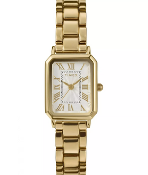 Timex Women's Square Dress Watch 21 mm Gold tone bracelet watch