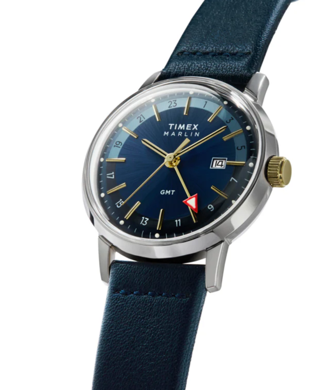 Timex® TW2Y47900 Marlin Quartz GMT Gold And Silver - Shop today